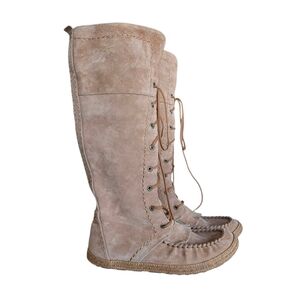 UGG Somaya Moccasin Women's Lace-Up Boots